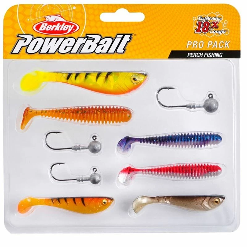 Berkley Powerbait Pro Perch Pack - Shads & soft lure sets 1 Berkley Powerbait Pro Perch Pack - Shads & soft lure sets