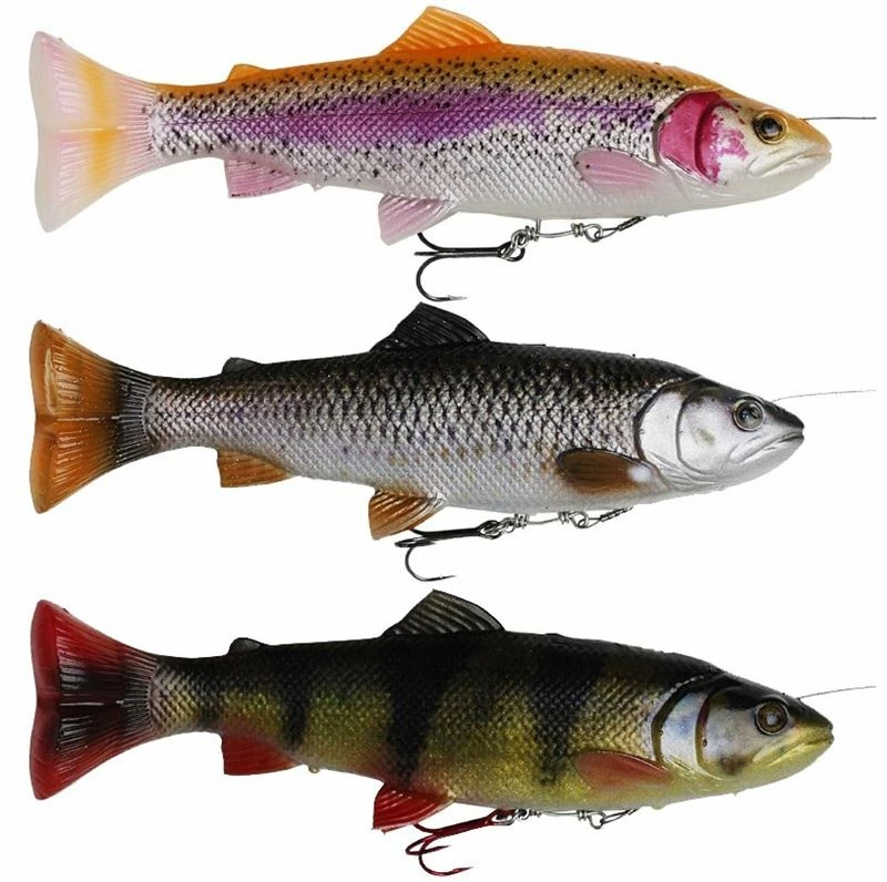 Savage 4D Line Thru Pulse Tail Trout 16cm - Softbaits & shads 1 Savage 4D Line Thru Pulse Tail Trout 16cm - Softbaits & shads