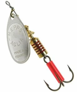 Mepps Aglia Silver Spinners - Spinnerbaits & spoons