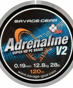 Savage HD4 Adrenaline V2 Braid 120m - Line, braids & wires