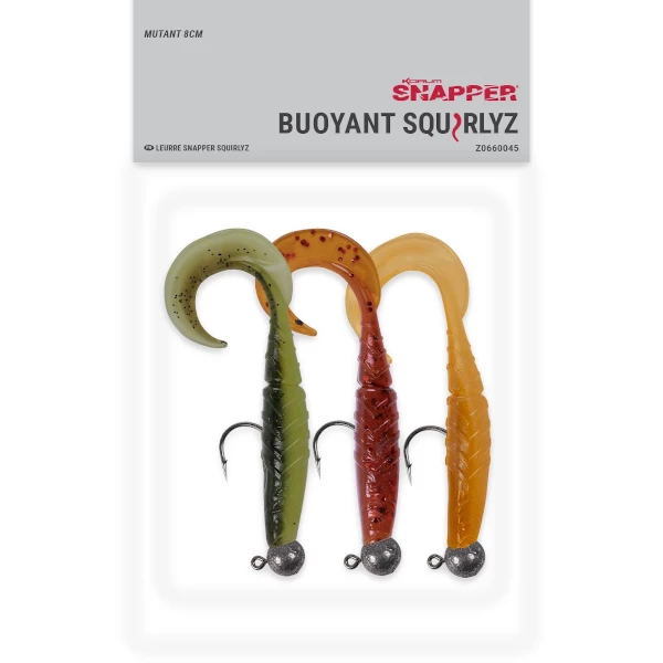 Korum Snapper Buoyant Squirlyz - Shads & soft lure sets 2 Korum Snapper Buoyant Squirlyz - Shads & soft lure sets - Image 2