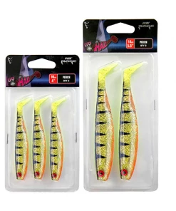 Fox Rage Pro Shad Ultra UV Perch Pack - Shads & soft lure sets