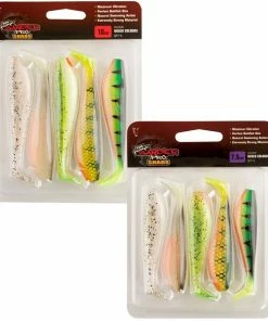 Fox Rage Zander Pro Shads Mixed Colour Packs - Shads & soft lure sets