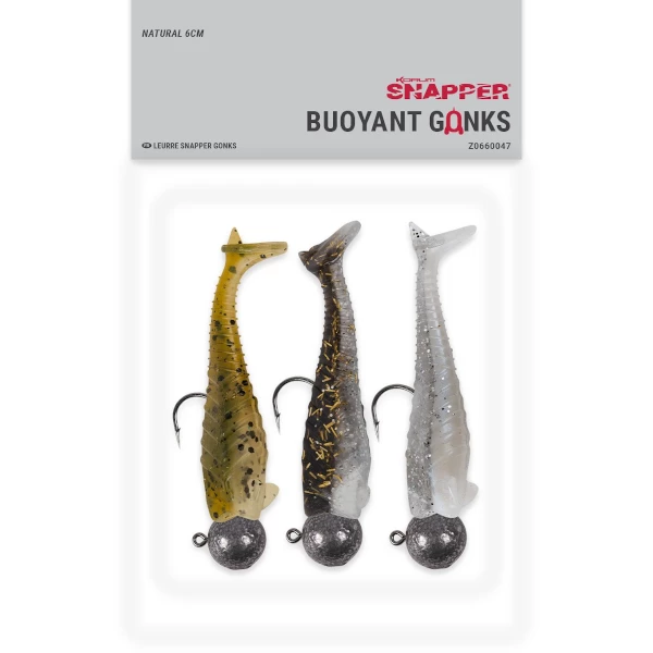 Korum Snapper Buoyant Gonks - Shads & soft lure sets 2 Korum Snapper Buoyant Gonks - Shads & soft lure sets - Image 2