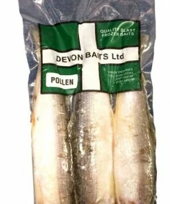 Devon Baits Frozen Pollan (3 Per pack) - Frozen predator baits