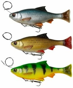 Savage 4D Line Thru Pulse Tail Roach 18cm - Softbaits & shads