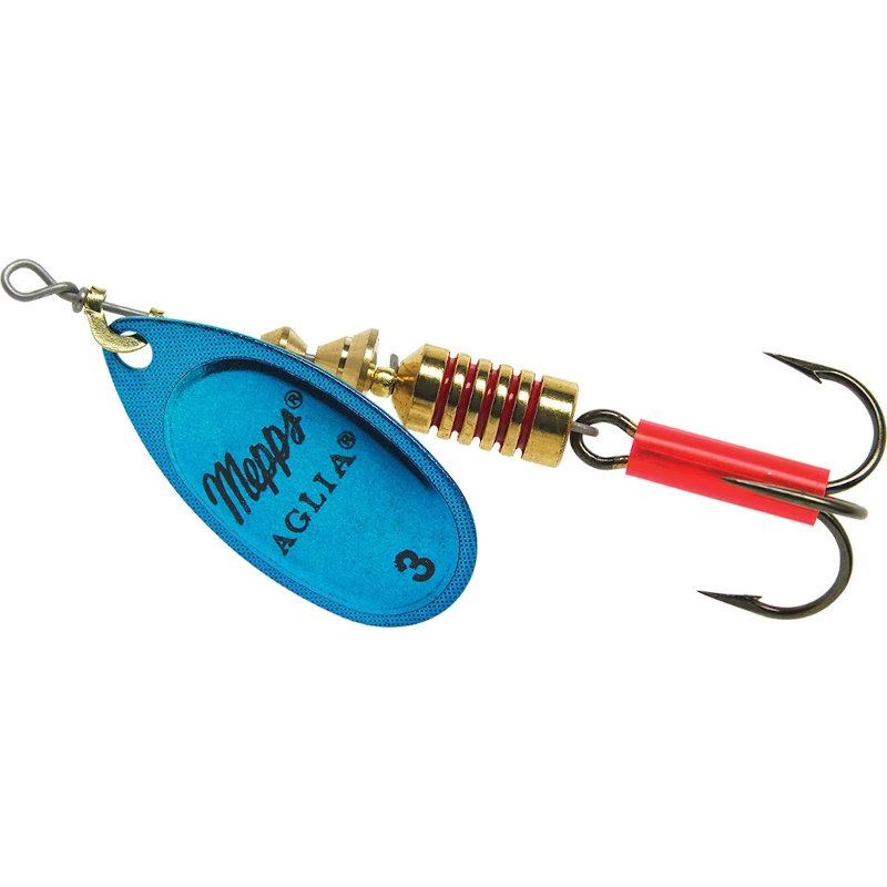 Mepps Aglia Platinum Blue No.4 - Spinnerbaits & spoons 1 Mepps Aglia Platinum Blue No.4 - Spinnerbaits & spoons