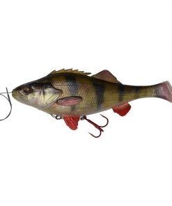 Savage 4D Line Thru Perch Shad 20cm - Softbaits & shads