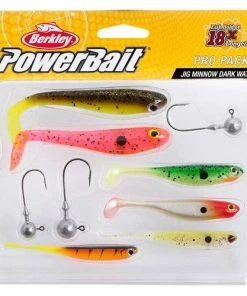 Berkley Powerbait Pro Jig Minnow Pack - Shads & soft lure sets -Predator Fishing Online Shop ggbv11pg637477842936321581