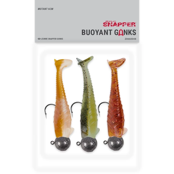Korum Snapper Buoyant Gonks - Shads & soft lure sets 3 Korum Snapper Buoyant Gonks - Shads & soft lure sets - Image 3