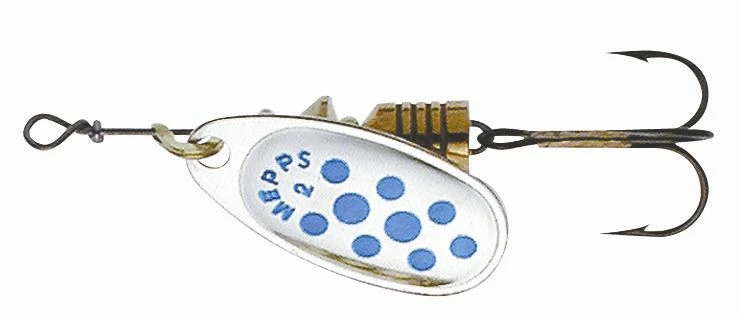 Mepps Comet No.3 Silver Blue Dots 6.5g - Spinnerbaits & spoons 1 Mepps Comet No.3 Silver Blue Dots 6.5g - Spinnerbaits & spoons