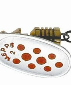 Mepps Comet No.1 Silver Red Dots 3.5g - Spinnerbaits & spoons