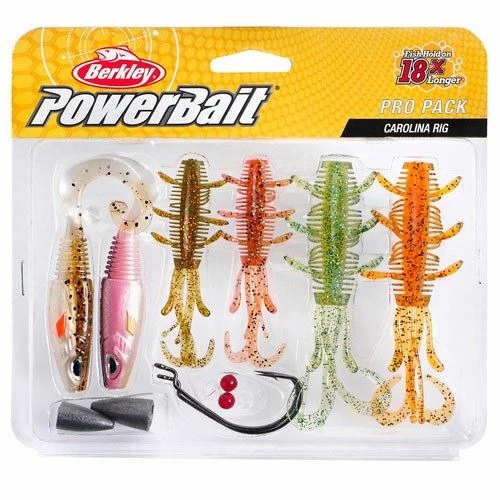 Berkley Powerbait Pro Carolina Rig Pack - Shads & soft lure sets 1 Berkley Powerbait Pro Carolina Rig Pack - Shads & soft lure sets