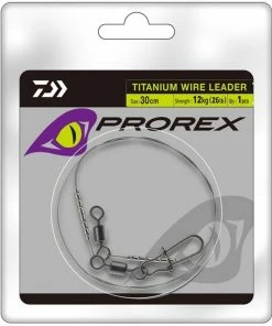 Daiwa Prorex Titanium Wire Leaders - Traces