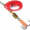 Mepps Aglia Fluo No.4 Orange/Red - Spinnerbaits & spoons