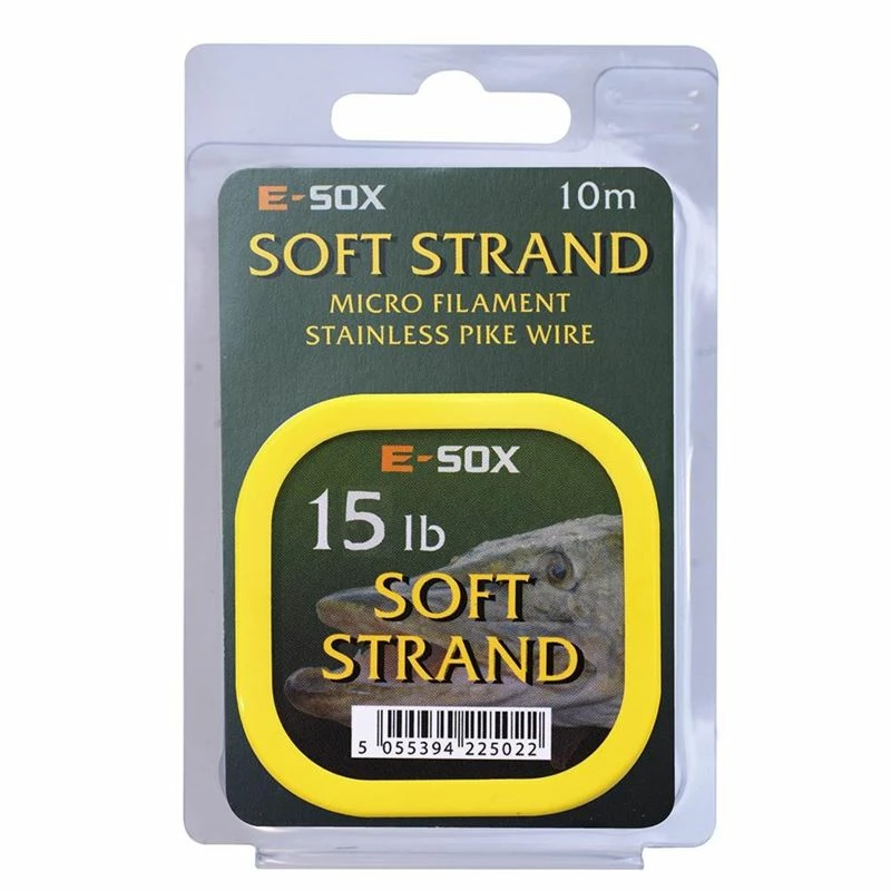 Drennan Soft Strand Pike Wire 10m - Line, braids & wires 1 Drennan Soft Strand Pike Wire 10m - Line, braids & wires